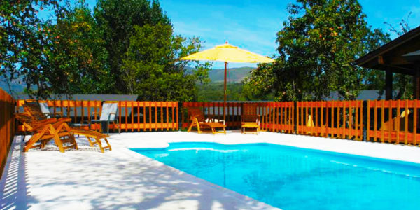 Casa Rural con piscina Zamora Cabañas El Ruso