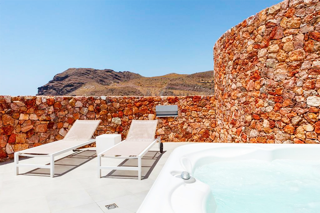 Hotel Spa Calagrande Cabo de Gata piscina privada habitacion almeria