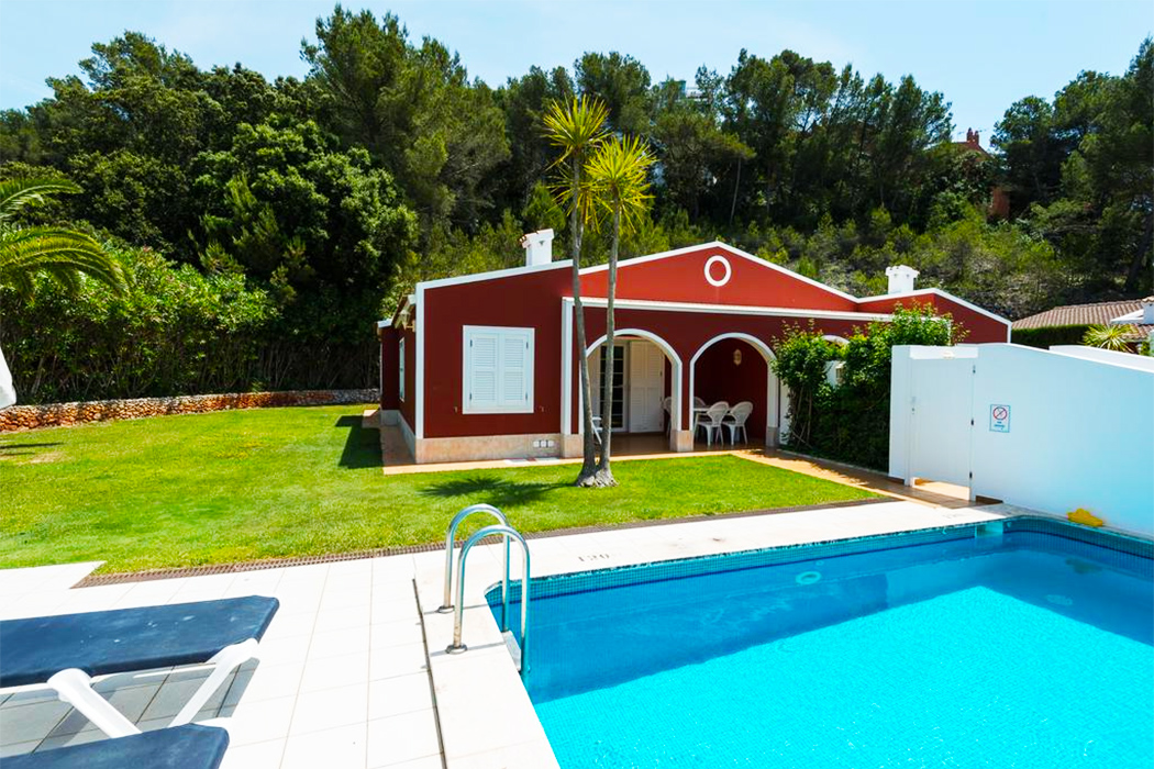 Hotel Villas Galdana Palms piscina privada habitacion menorca