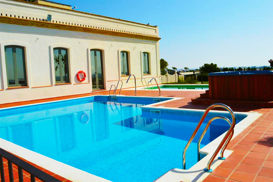 Hacienda Montija Hotel: Hotel en Huelva Piscina al Aire Libre
