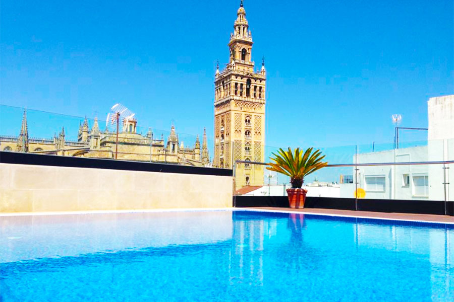 Hotel Casa 1800 Sevilla: Hotel en Sevilla con Piscina en la Azotea