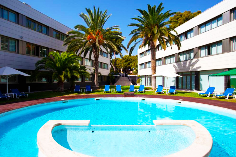 Hotel Daniya Alicante: Hotel en Alicante Piscina al Aire Libre