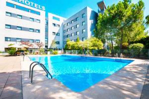 Piscina Hotel Exe Madrid Norte