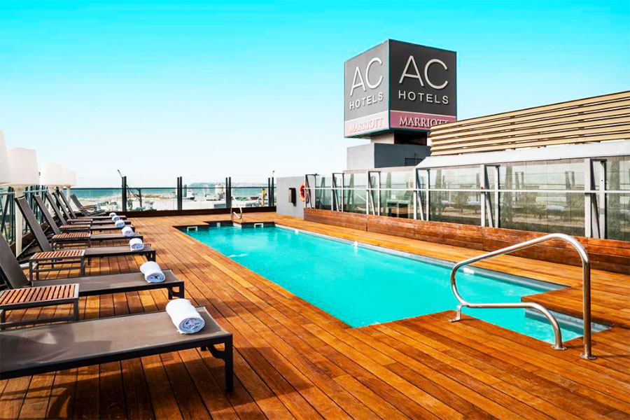AC Hotel Alicante: Hotel en Alicante Piscina al Aire Libre