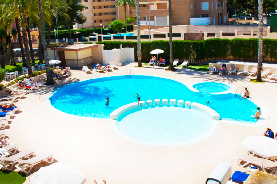 Hotel Port Alicante Playa de San Juan: Hotel en Alicante Piscina al Aire Libre