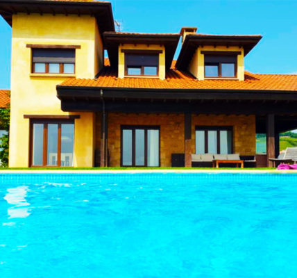 hotel con piscina oviedo La Casa de Orviz
