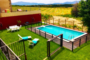 Hotel con piscina Segovia Miradiez