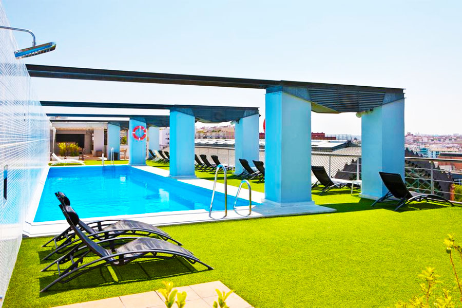 hotel con piscina sevilla NH Sevilla Plaza de Armas