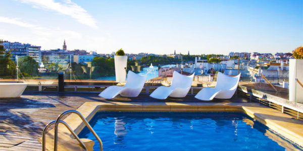 hotel con piscina sevilla Ribera de Triana Hotel