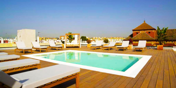 hotel con piscina sevilla Zenit Sevilla