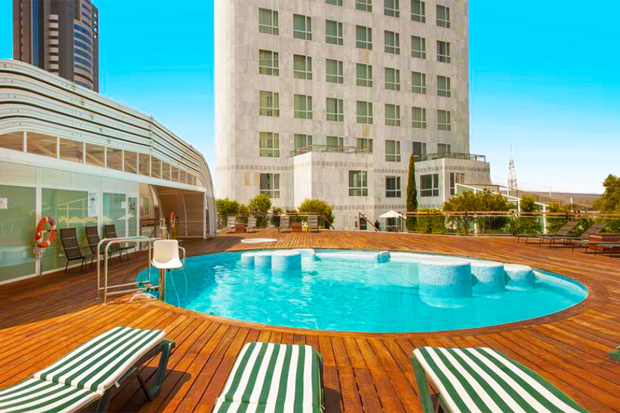 hotel con piscina valencia Sercotel Sorolla Palace
