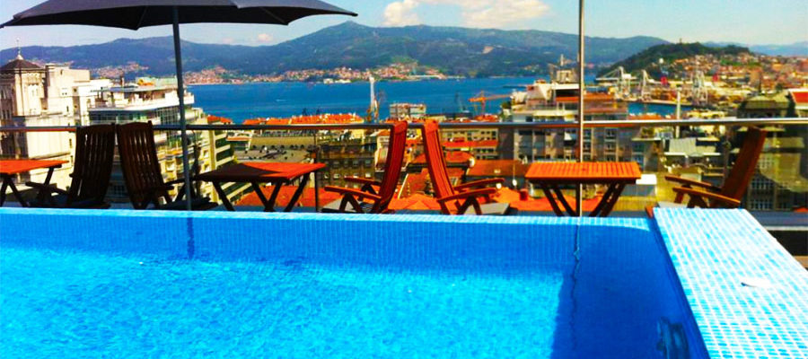 Hotel con piscina Vigo Hotel Axis Vigo