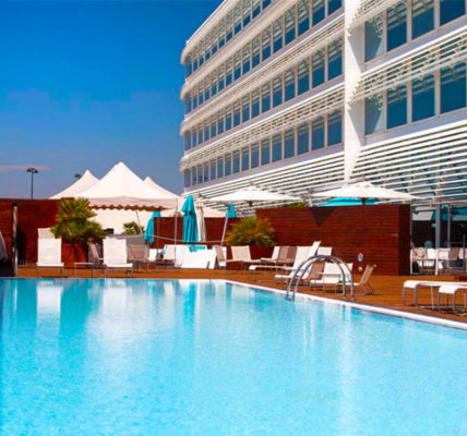 Hotel con piscina Zaragoza Hotel Hiberus