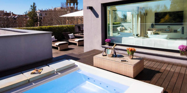 ABaC Hotel Barcelona GL Monumento piscina privada