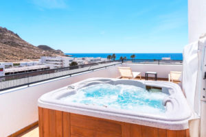 Cala Chica Cabo de Gata piscina privada habitacion almeria