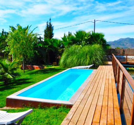 Hotel Tancat de Codorniu Tarragona piscina privada habitacion