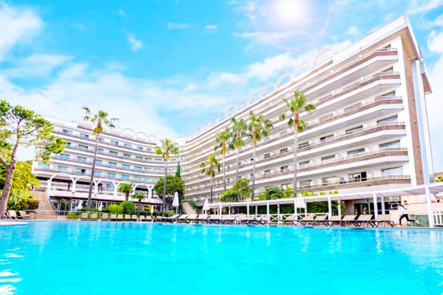 Hotel Golden Port Salou & Spa: Hotel en Salou Piscina al Aire Libre
