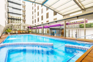 Piscina Hotel Ilunion Malaga