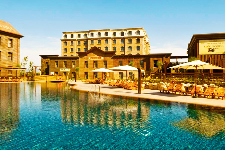 PortAventura Hotel Gold River: Hotel en Salou Piscina al Aire Libre y Piscina Cubierta Climatizada